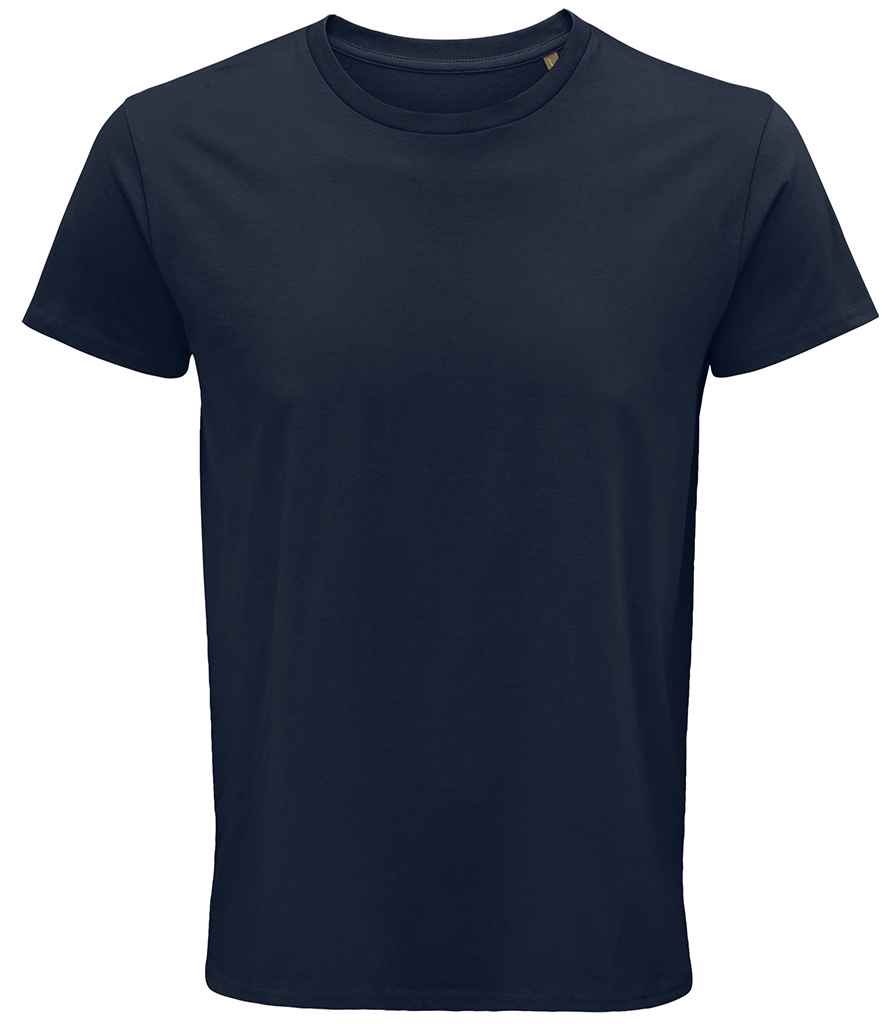 SOL'S Crusader Organic T-Shirt in French Navy, front view