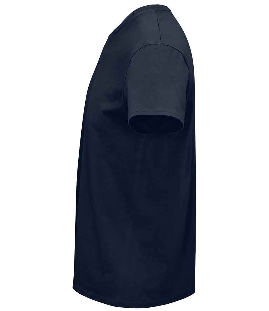 SOL'S Crusader Organic T-Shirt in French Navy, side view