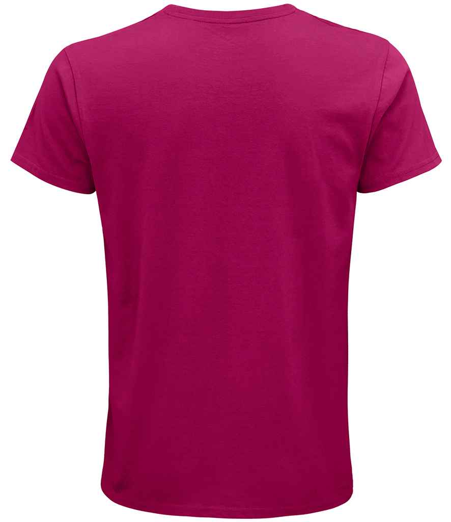 SOL'S Crusader Organic T-Shirt in Fuchsia, back view