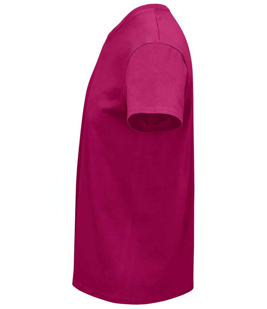 SOL'S Crusader Organic T-Shirt in Fuchsia, side view
