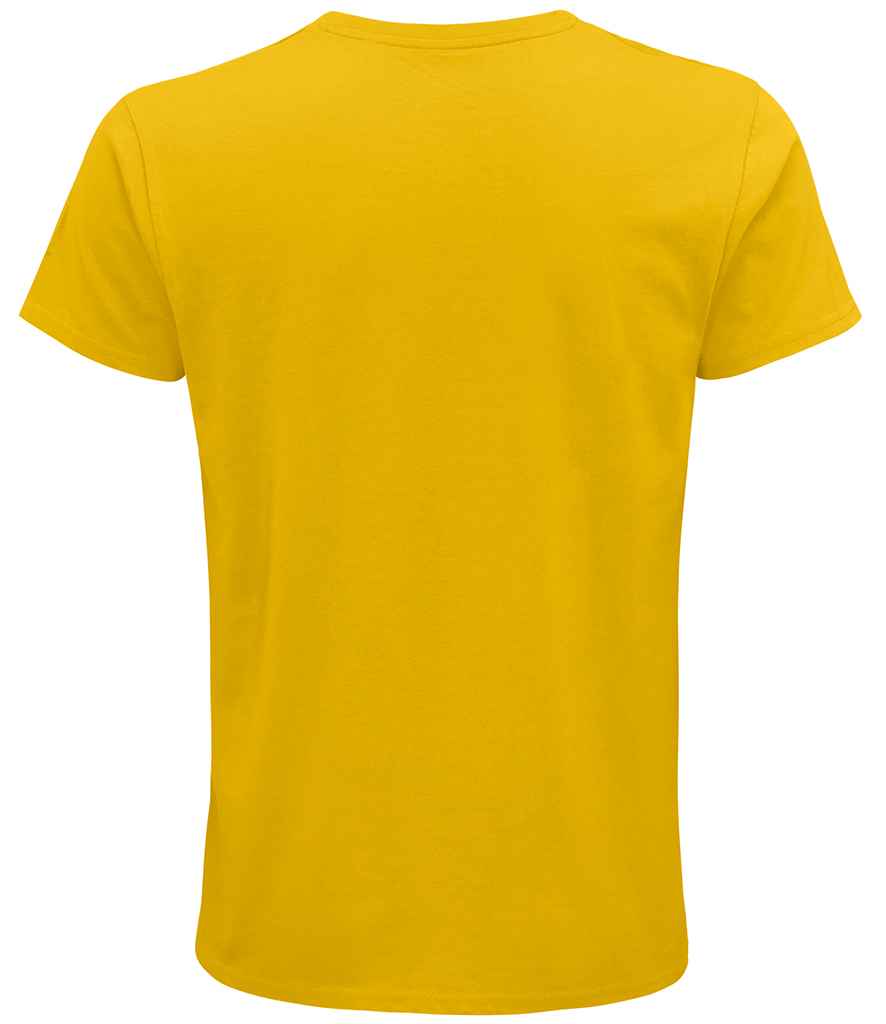 SOL'S Crusader Organic T-Shirt in Gold, back view
