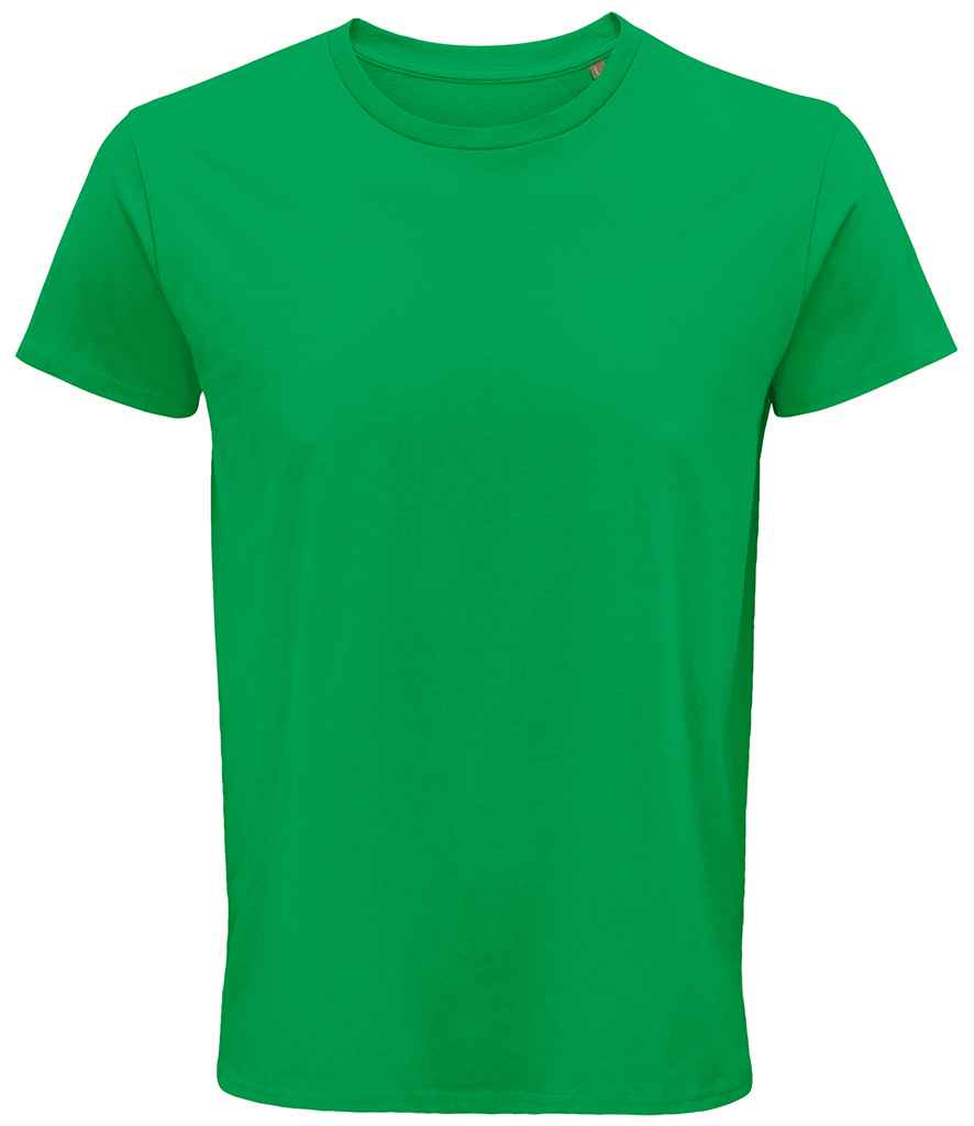 SOL'S Crusader Organic T-Shirt in Kelly Green, front view