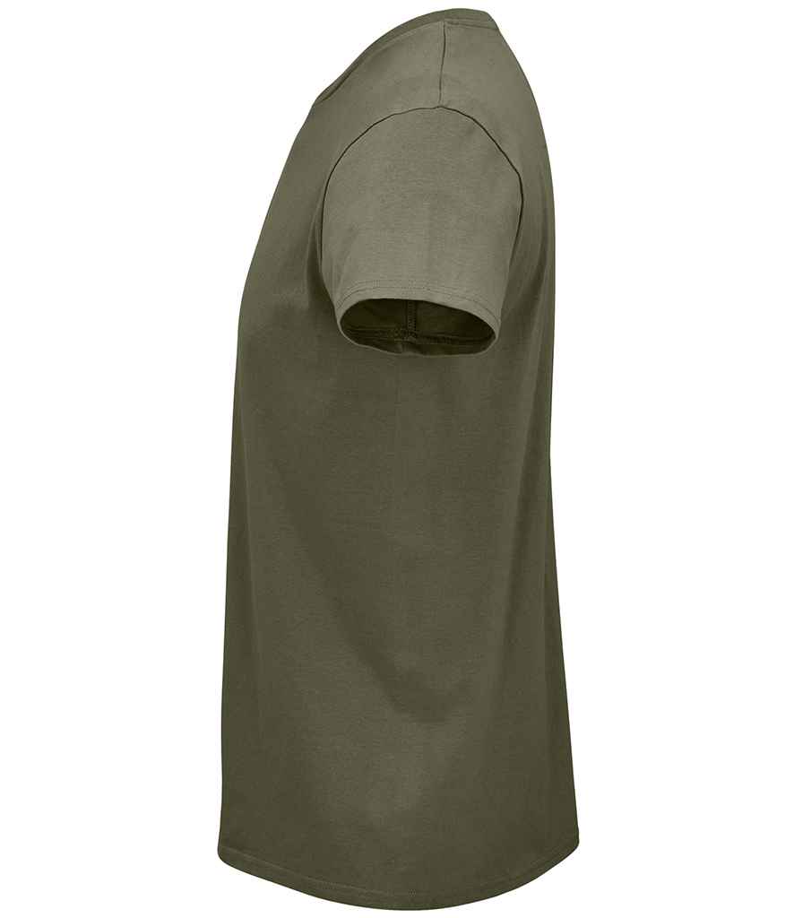 SOL'S Crusader Organic T-Shirt in Khaki, side view