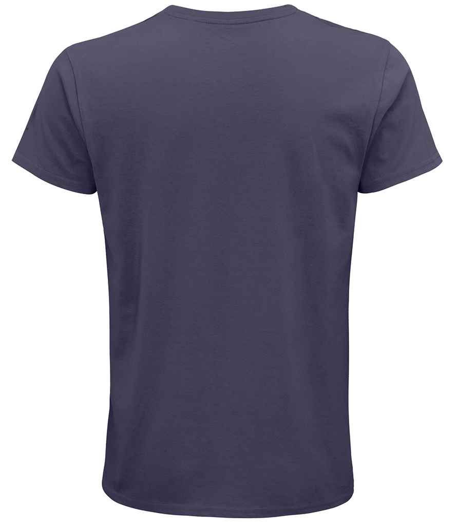 SOL'S Crusader Organic T-Shirt in Mouse Grey, back view