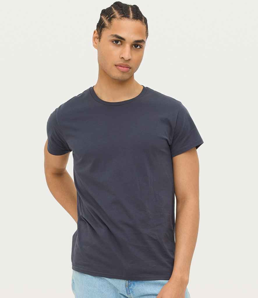 SOL'S Crusader Organic T-Shirt in Mouse Grey