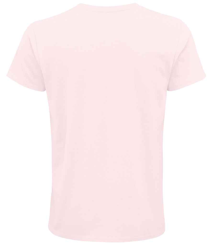 SOL'S Crusader Organic T-Shirt in Pale Pink, back view