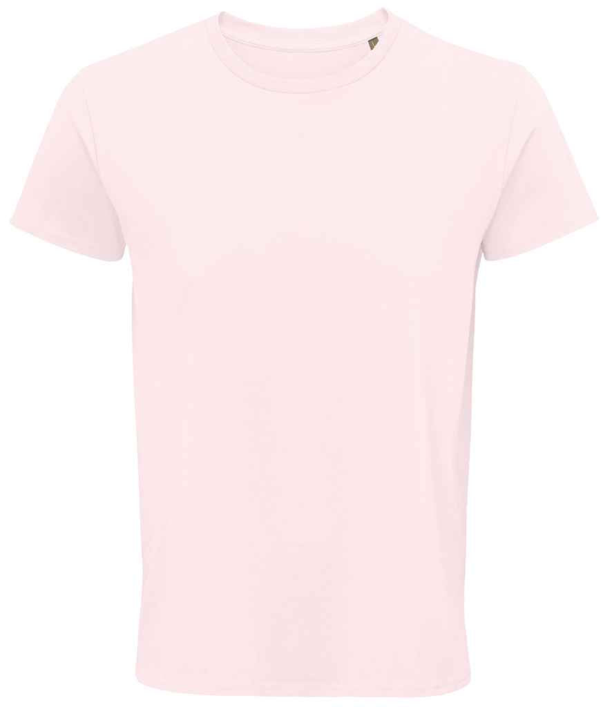 SOL'S Crusader Organic T-Shirt in Pale Pink, front view