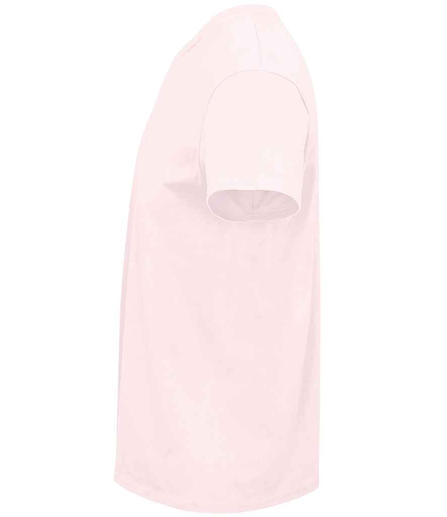 SOL'S Crusader Organic T-Shirt in Pale Pink, side view