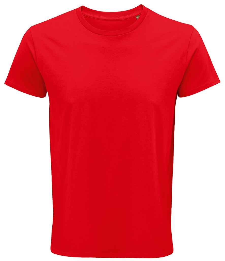 SOL'S Crusader Organic T-Shirt in Red, front view