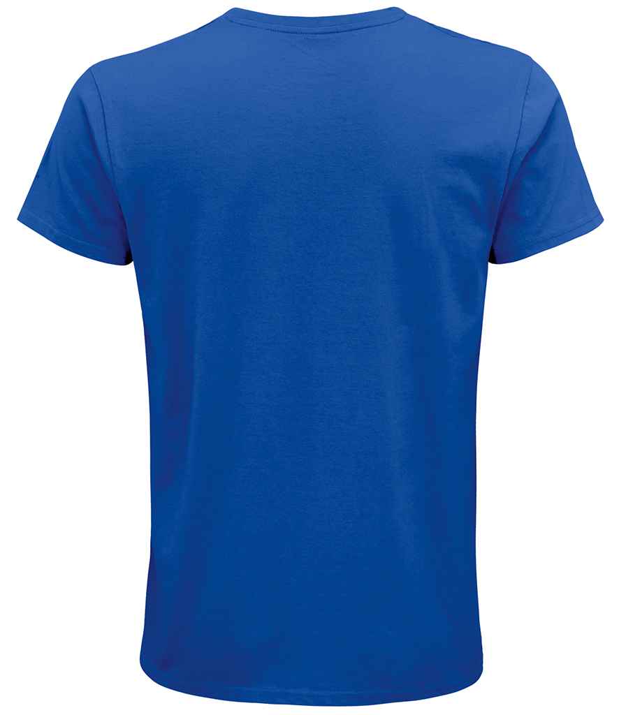 SOL'S Crusader Organic T-Shirt in Royal Blue, back view