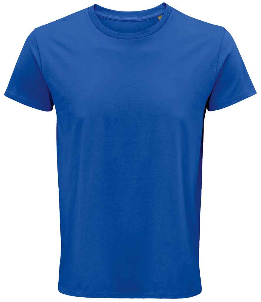 SOL'S Crusader Organic T-Shirt in Royal Blue, front view
