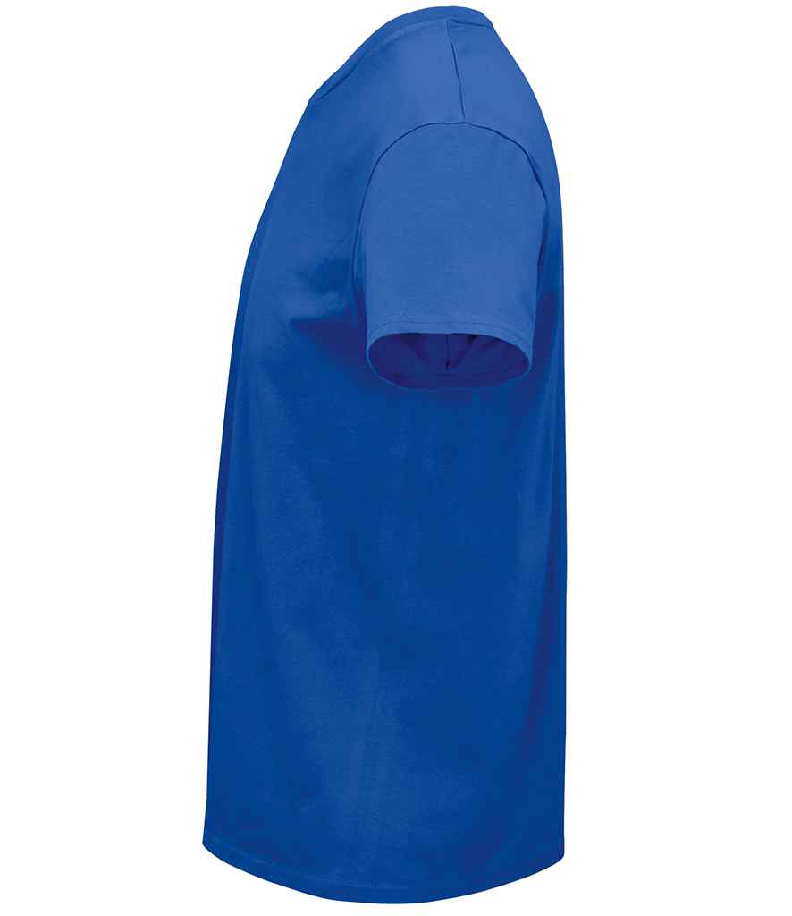 SOL'S Crusader Organic T-Shirt in Royal Blue, side view