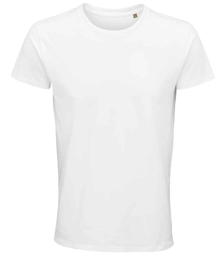 SOL'S Crusader Organic T-Shirt in White, front view