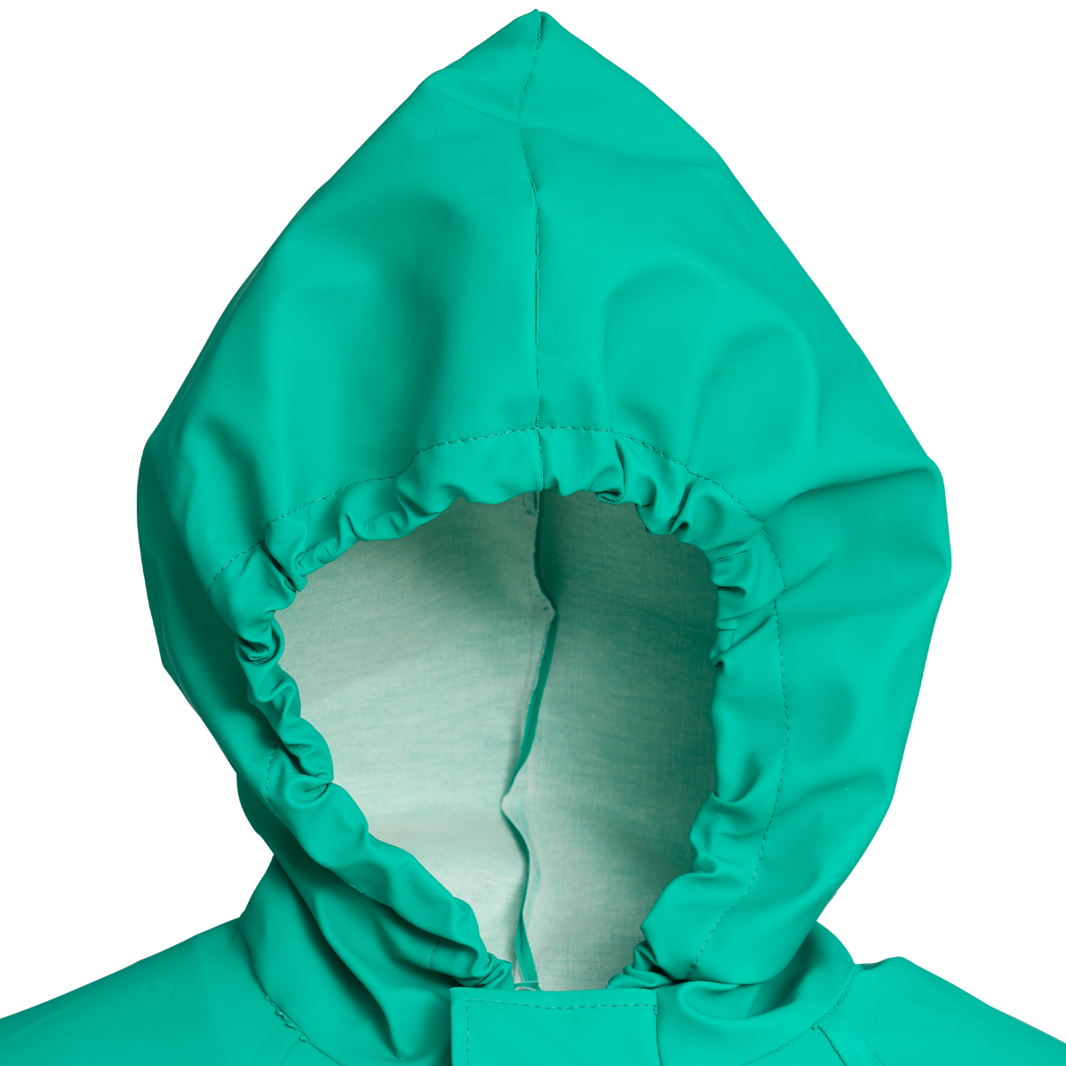 ELKA Rainwear Made in Europe Chemical Protection Coverall with Helmet Hood Holly Green – 4