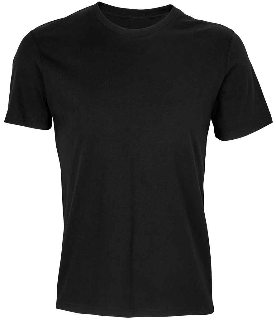 SOL'S Unisex Odyssey Recycled T-Shirt in Recycled Black, front view