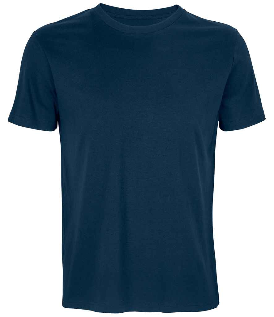 SOL'S Unisex Odyssey Recycled T-Shirt in Recycled Navy, front view