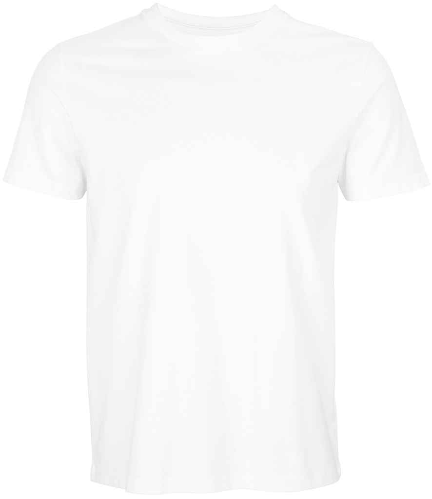 SOL'S Unisex Odyssey Recycled T-Shirt in Recycled White, front view