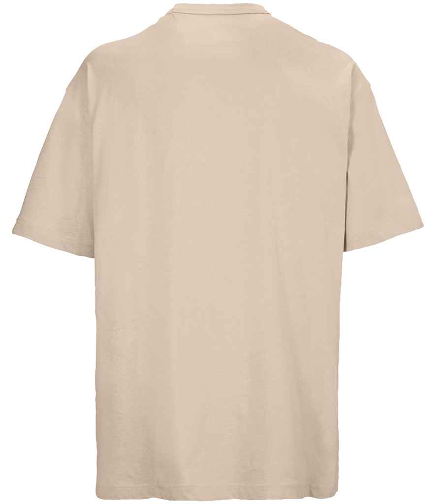 SOL'S Boxy Oversized Organic T-Shirt in Linen, back view