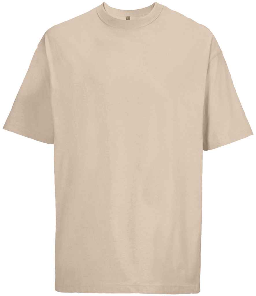 SOL'S Boxy Oversized Organic T-Shirt in Linen, front view