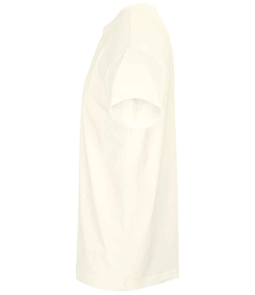 SOL'S Boxy Oversized Organic T-Shirt in Off White, side view