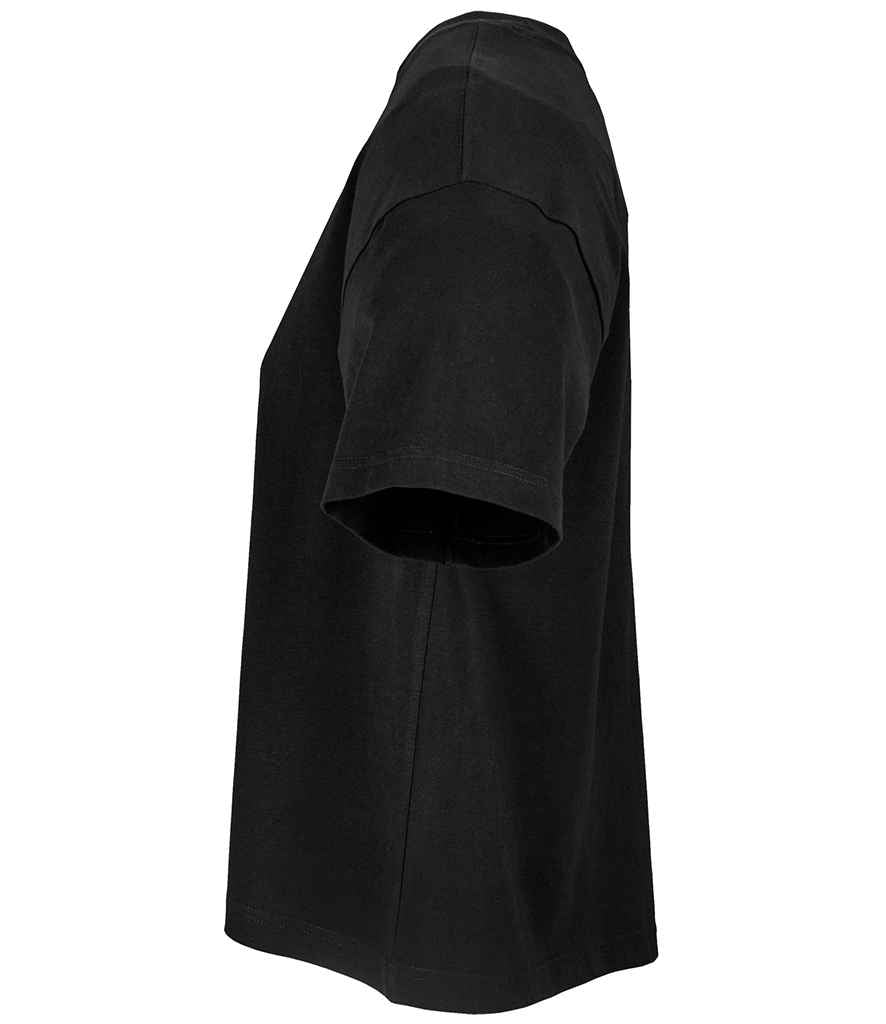 SOL'S Ladies Boxy Oversized Organic T-Shirt in Deep Black, side view