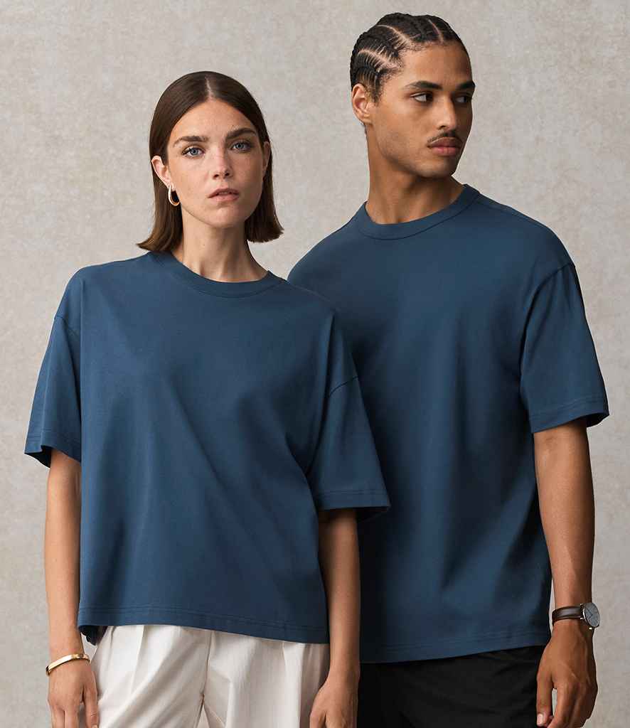SOL'S Ladies Boxy Oversized Organic T-Shirt in Denim