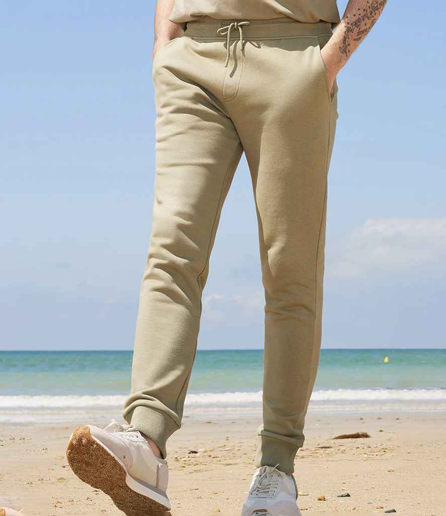 SOL'S Unisex Jumbo Organic Jog Pants in Khaki