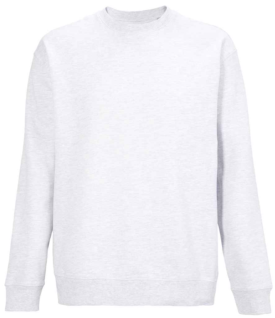 SOL'S Unisex Columbia Sweatshirt in Ash, front view