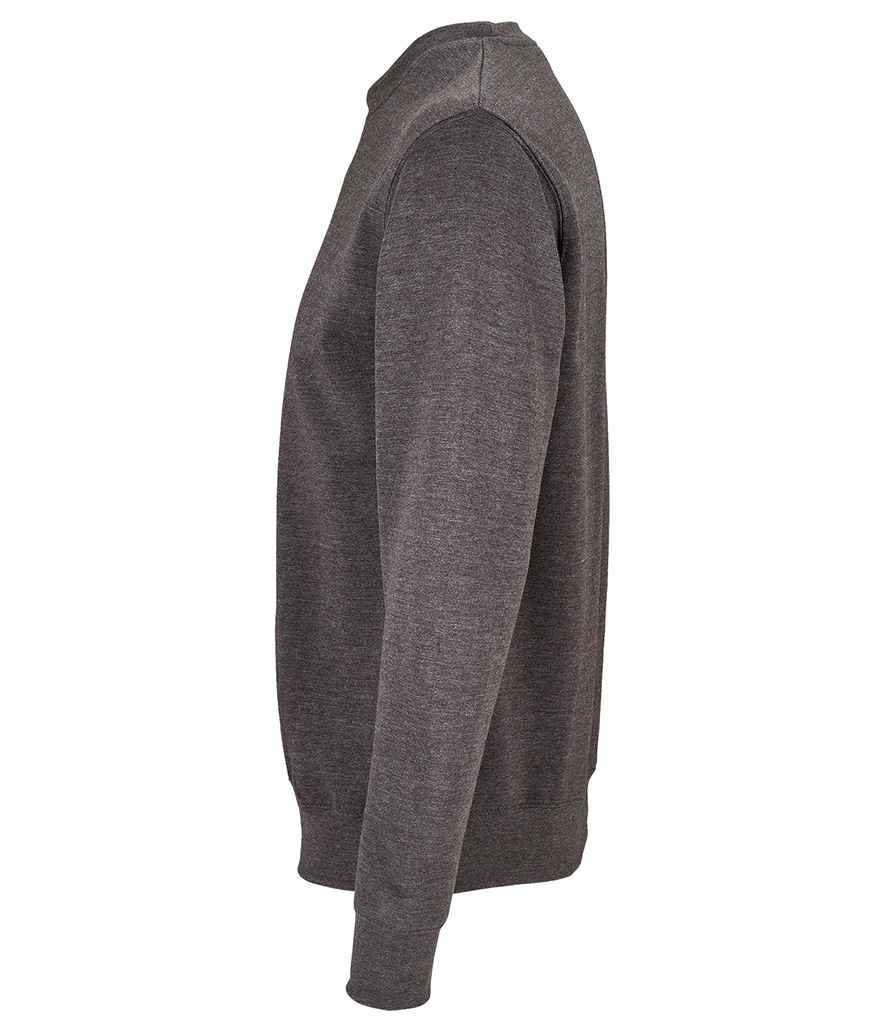 SOL'S Unisex Columbia Sweatshirt in Charcoal Marl, side view