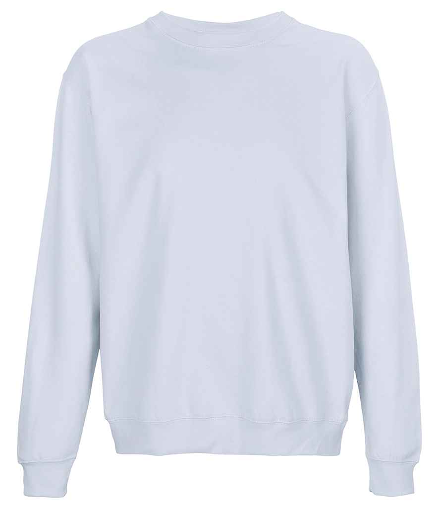 SOL'S Unisex Columbia Sweatshirt in Creamy Blue, front view
