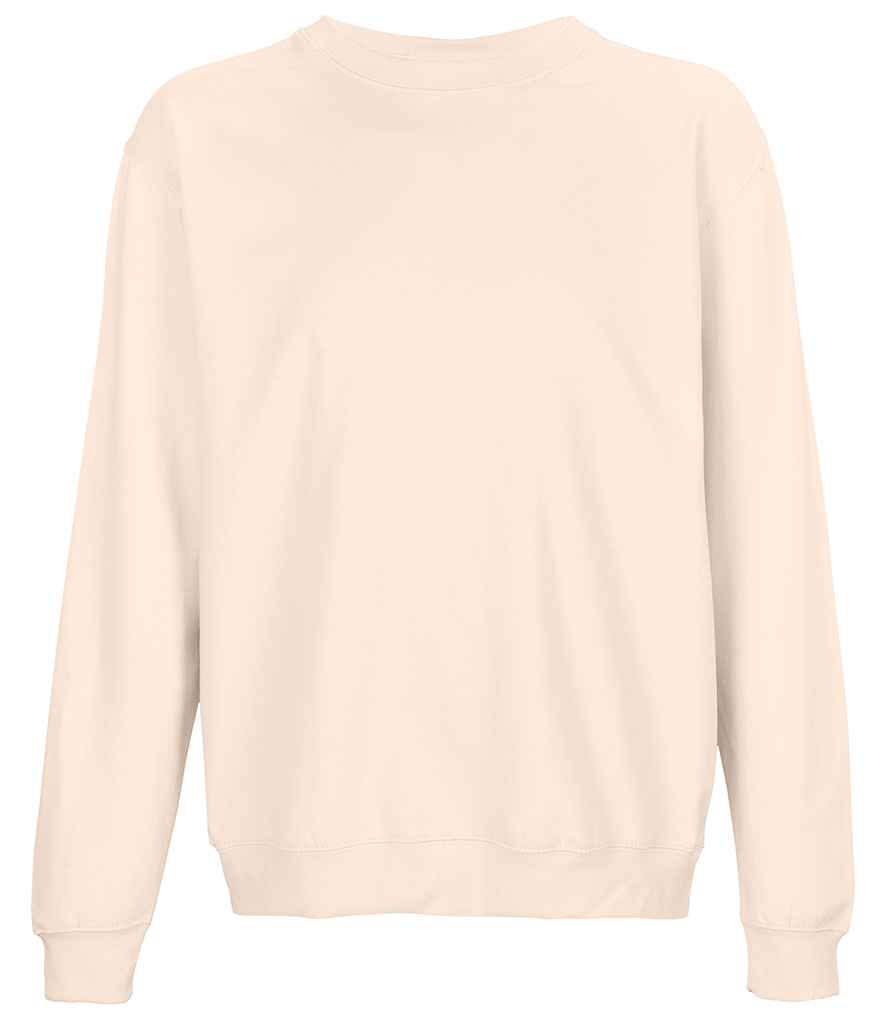 SOL'S Unisex Columbia Sweatshirt in Creamy Pink, front view