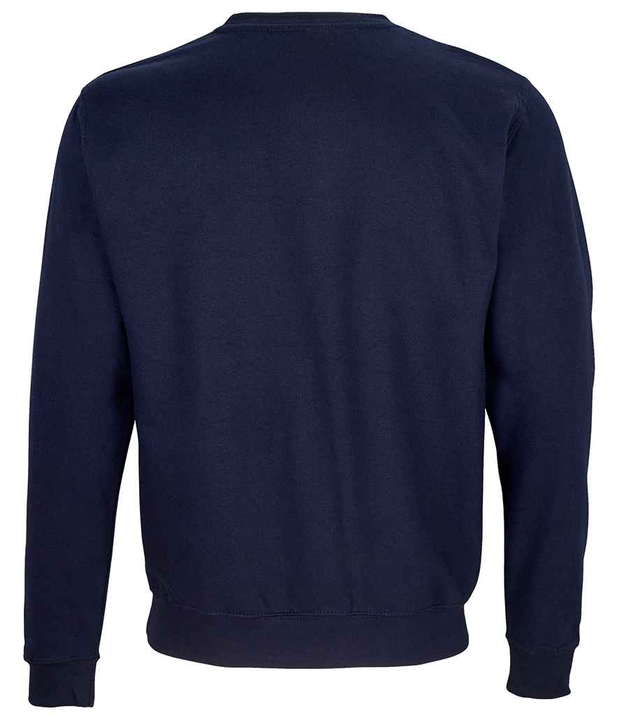 SOL'S Unisex Columbia Sweatshirt in French Navy, back view