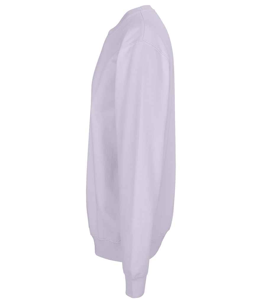 SOL'S Unisex Columbia Sweatshirt in Lilac, side view