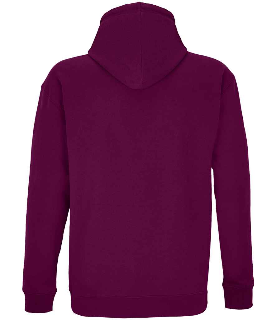 SOL'S Unisex Condor Hoodie in Astral Purple, back view