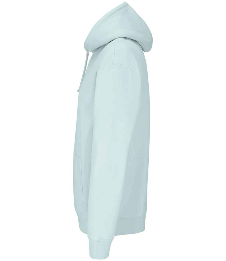SOL'S Unisex Condor Hoodie in Arctic Blue, side view