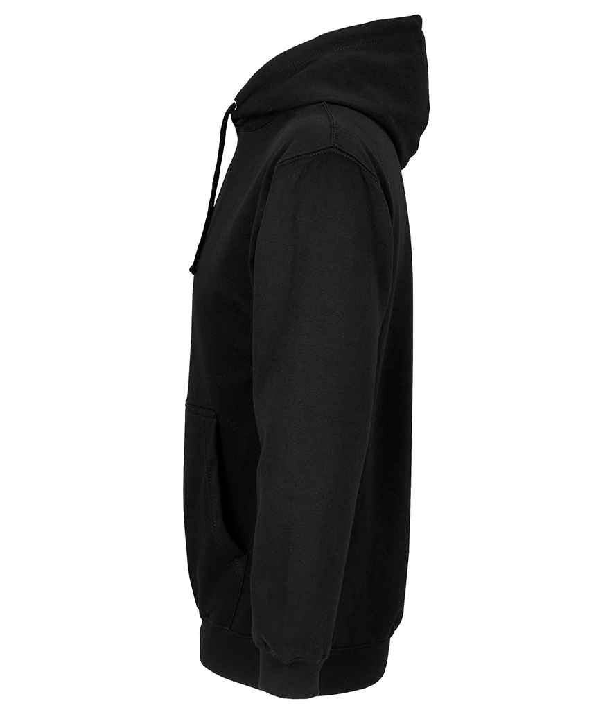 SOL'S Unisex Condor Hoodie in Black, side view