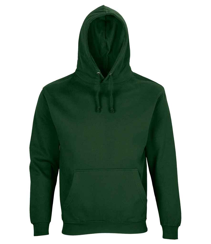 SOL'S Unisex Condor Hoodie in Bottle Green, front view