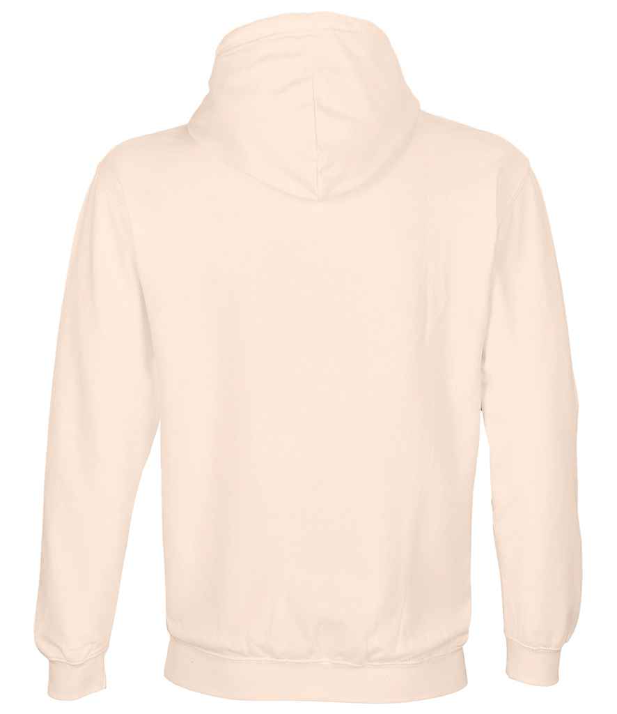 SOL'S Unisex Condor Hoodie in Creamy Pink, back view