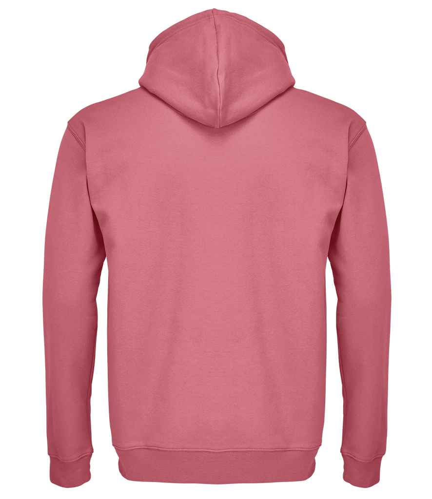 SOL'S Unisex Condor Hoodie in Folk Pink, back view