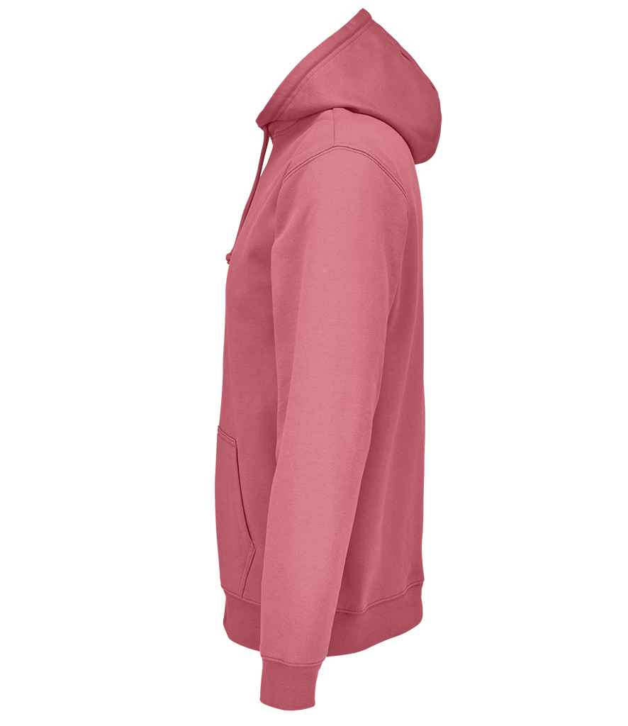 SOL'S Unisex Condor Hoodie in Folk Pink, side view