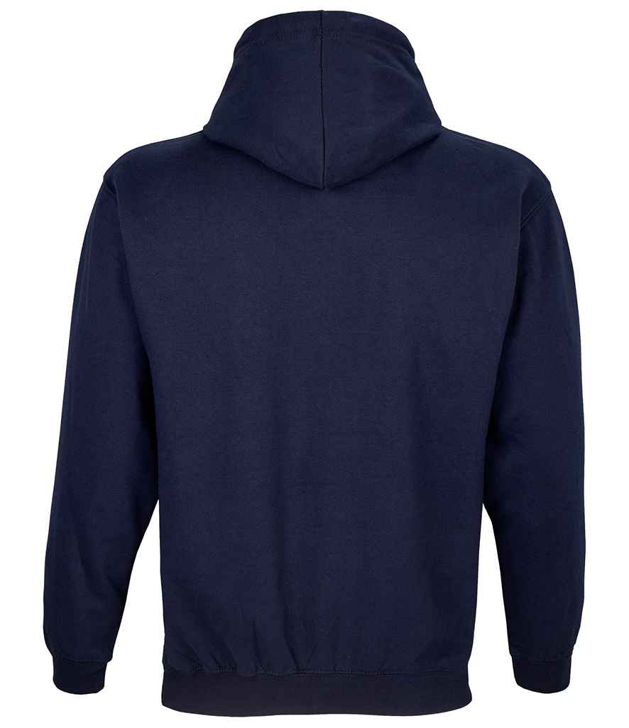 SOL'S Unisex Condor Hoodie in French Navy, back view