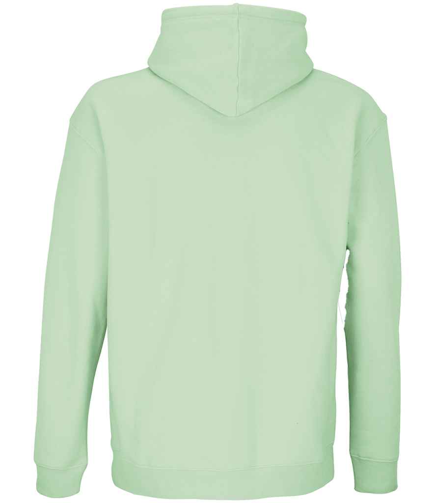 SOL'S Unisex Condor Hoodie in Frozen Green, back view