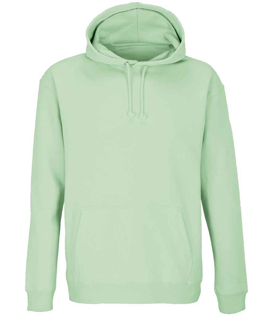 SOL'S Unisex Condor Hoodie in Frozen Green, front view