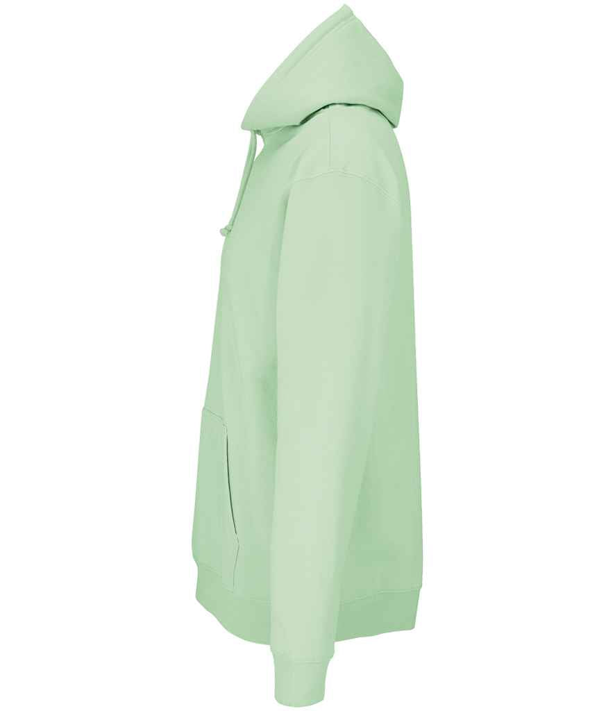 SOL'S Unisex Condor Hoodie in Frozen Green, side view