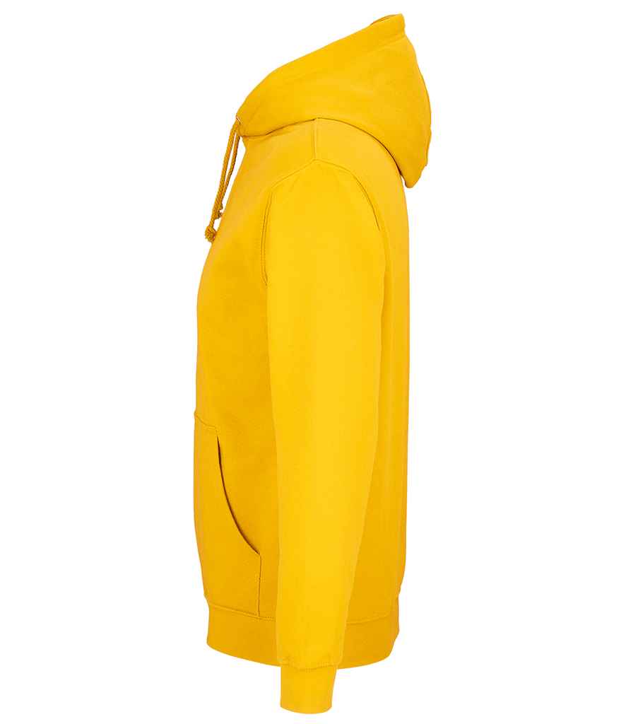 SOL'S Unisex Condor Hoodie in Gold, side view