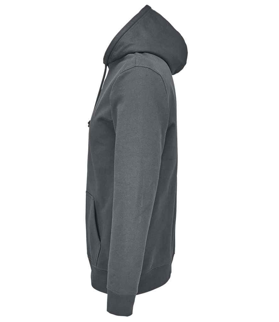 SOL'S Unisex Condor Hoodie in Mouse Grey, side view