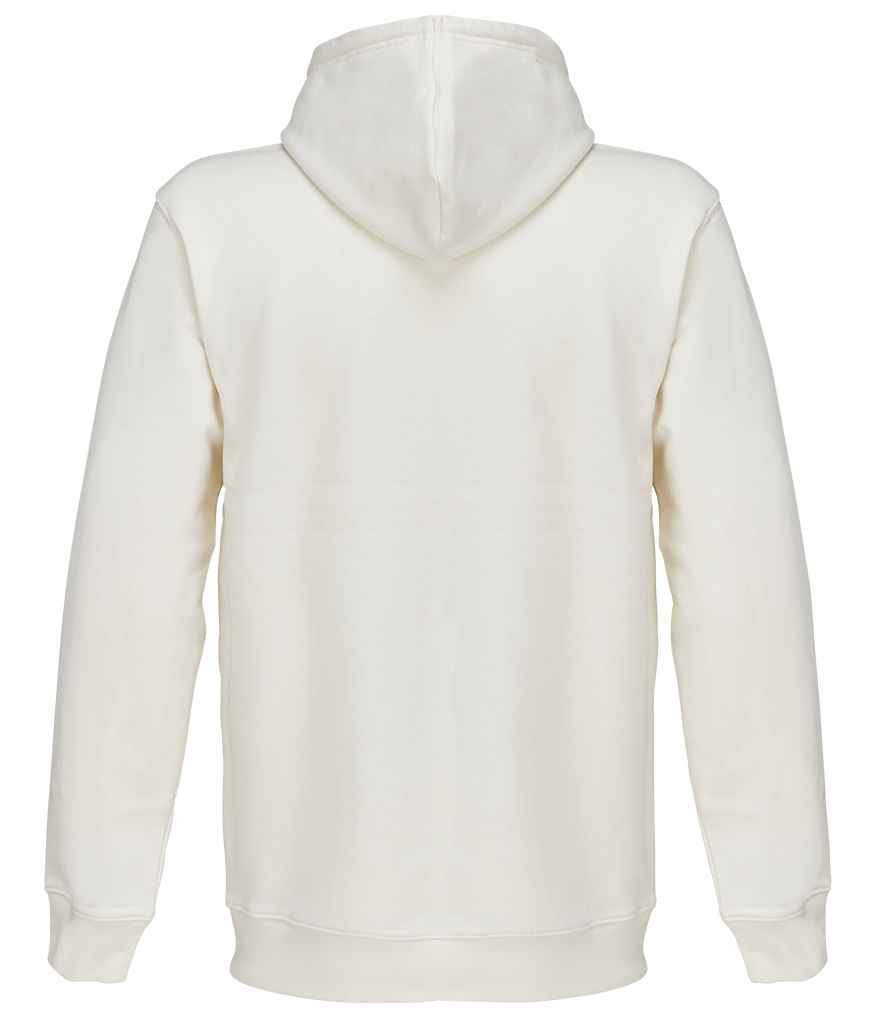 SOL'S Unisex Condor Hoodie in Off White, back view