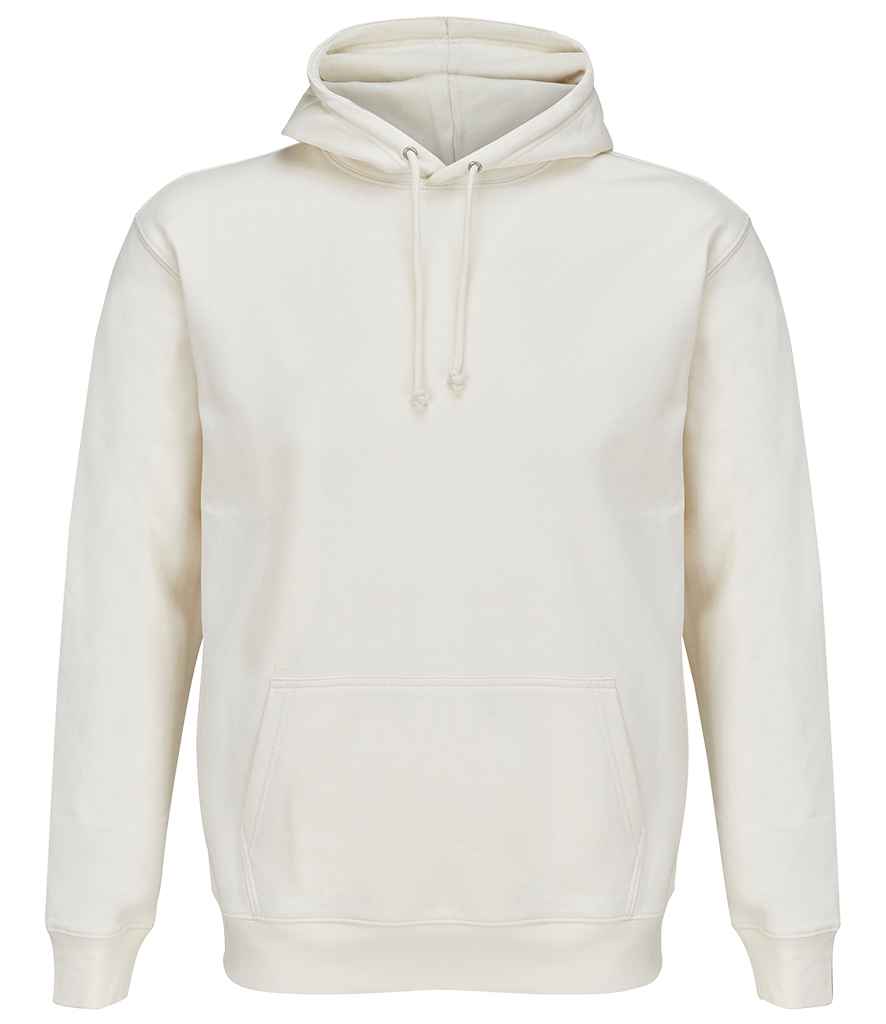 SOL'S Unisex Condor Hoodie in Off White, front view