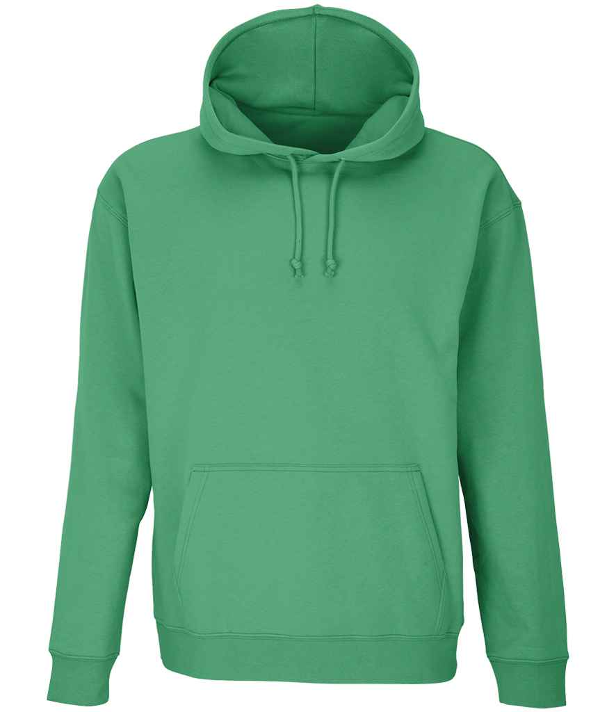 SOL'S Unisex Condor Hoodie in Spring Green, front view