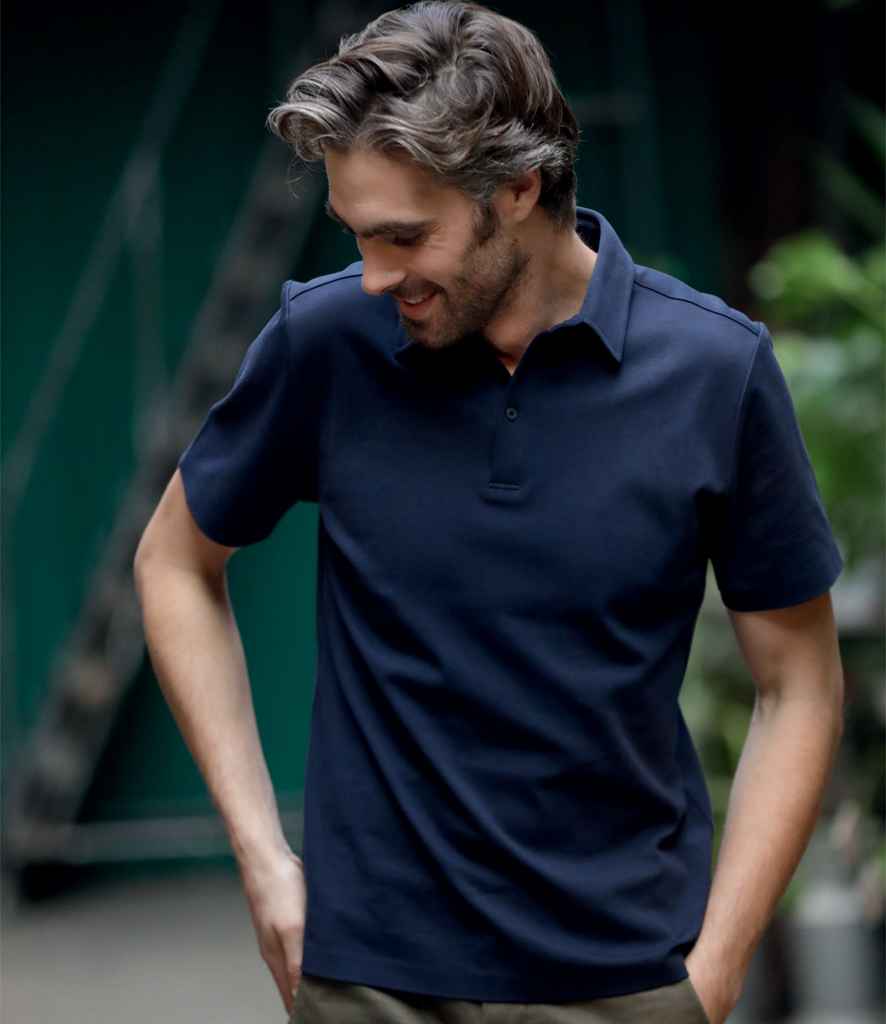 NEOBLU Relax Oscar Jersey Polo Shirt in Night Blue